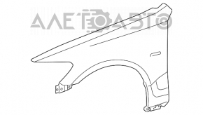 Крыло переднее левое Lexus GS300 GS350 GS430 GS450h 06-11 черный 212 вмятина, тычки, крашенное