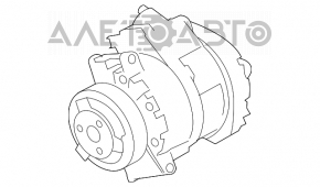 Компрессор кондиционера BMW X5 E70 07-13 4.8