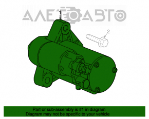 Стартер Cadillac CTS 14- 2.0T