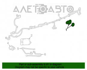 Senzor de parcare spate pentru Chevrolet Volt 11-15