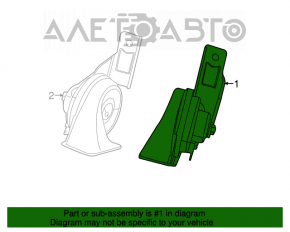 Semnal de joasă tensiune Dodge Dart 13-16