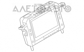 Ecran informativ Ford Focus mk3 11-14 pre-restilizare