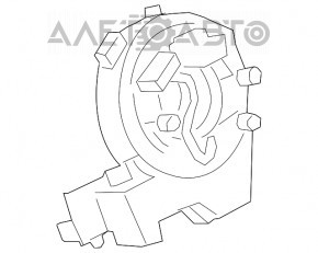 Cablu de direcție Ford Focus mk3 11-18 cu cipuri rupte