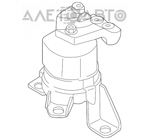 Suport motor dreapta Ford Fusion mk5 13-20 2.5 nou original OEM