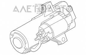 Стартер Ford Focus mk3 11-18 2.0