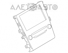 Radio cu casetofon Ford Fusion mk5 13-20 SYNC 2 SONY