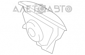 Airbag-ul de siguranță în volan pentru șoferul Lexus ES350 07-12, gri.