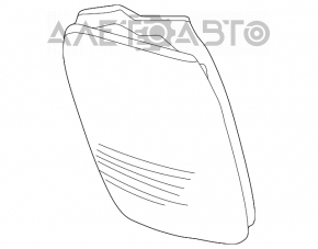 Lampa exterioară aripă dreapta Lexus RX300 98-03 pre-restilizare SUA