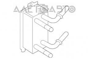 Radiatorul de transmisie Lincoln MKZ 13-16, 6 trepte