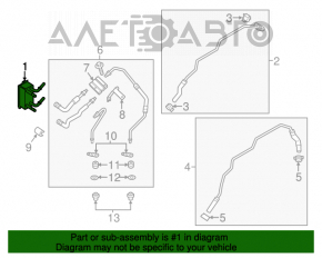 Radiatorul de transmisie Lincoln MKZ 13-16, 6 trepte