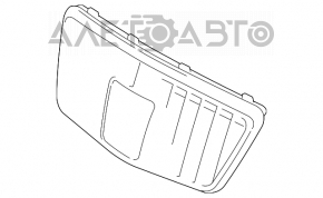 Grila radiatorului Mercedes W211 02-09 pre-restyling, nisip.