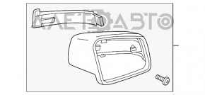 Oglindă laterală dreapta Mercedes W221 07-09, 8+7 pini, auto-întunecare, semnalizare, argintiu, zgârietură.