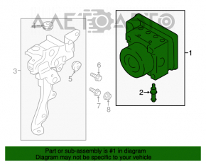 ABS ABS Subaru Outback 15-19