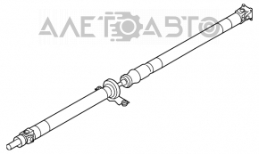 Карданный вал кардан Subaru Outback 15-19