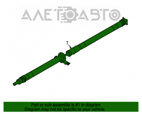 Arborele cardanic pentru Subaru Outback 15-19