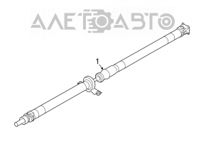 Arborele cardanic pentru Subaru Outback 15-19