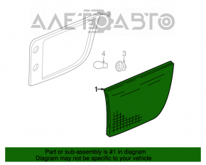 Lampa dreapta murdară în interiorul BMW X5 e53 restilizat 04-06