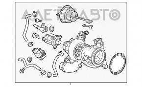 Turbina Chevrolet Cruze 16-