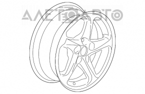 Диск колесный R16 Chevrolet Malibu 16- бордюрка