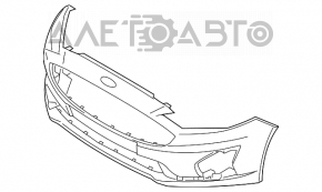 Bara față goală Ford Fusion mk5 19-20 fără senzori de parcare, fără cârlig de remorcare, nou, neoriginal