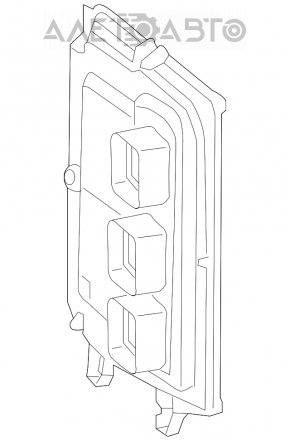 Блок ECU компьютер двигателя Honda Accord 16-17 рест hybrid