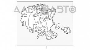 Компрессор кондиционера Honda Civic X FC 16-21 1.5T