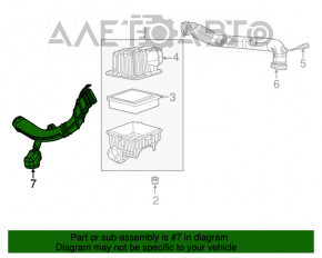 Grila de aer Jeep Compass 17-21 2.4 nou OEM original