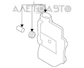 Мусоросборник Nissan Rogue 14-20 новый неоригинал JG-PARTS