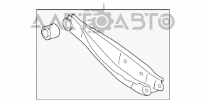 Maneta spate dreapta inferioară Subaru Outback 15-19 nouă originală OEM