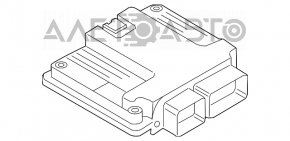 Blocul ECU al calculatorului motorului VW CC 08-17