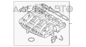 Colector de admisie VW Jetta 11-18 SUA 2.0