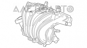 Коллектор впускной Chevrolet Malibu 13-15 2.5