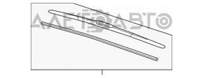 Frână de mână stânga Chevrolet Malibu 13-15