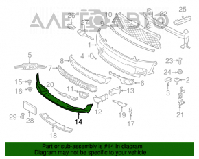 Buza bara fata Mini Cooper S Clubman R55 11-14 restaurată