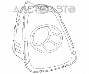 Lampa dreapta Mini Cooper Clubman R55 11-14 restaurată.