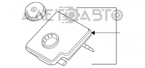 Бачок ГТЦ Mini Cooper Countryman R60 10-16