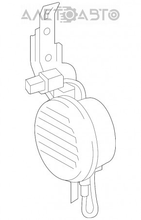 Semnal de avertizare Toyota Prius 30 10-15 tip 1