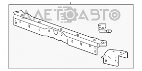 Планка телевизора верхняя Chevrolet Malibu 13-15 с кронштейнами отбойника