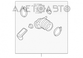 Conducta de aer pentru colectorul Hyundai Elantra AD 17-20 1.4 2.0