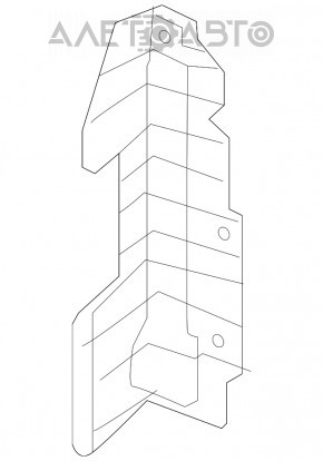 Deflector radiator stânga Hyundai Elantra AD 17-18 pre-restilizare 2.0