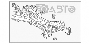 Подрамник передний Hyundai Elantra AD 17-20 новый OEM оригинал