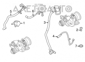 Pompă de apă suplimentară pentru BMW X5 E70 07-13