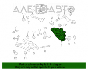 Capac spate dreapta BMW X5 E70 07-13