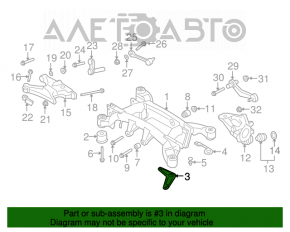 Capacul de protecție a suspensiei spate, dreapta față, BMW X5 X6 E70 E71 07-13