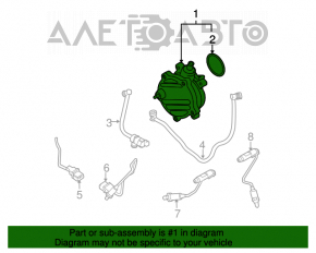 Вакуумный насос BMW X5 E70 07-13 4.8