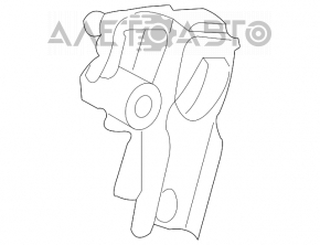 Senzație de aerbag spate stânga pentru BMW X5 X6 E70 E71 07-13