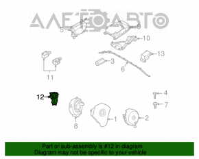 Senzație de aerbag spate stânga pentru BMW X5 X6 E70 E71 07-13