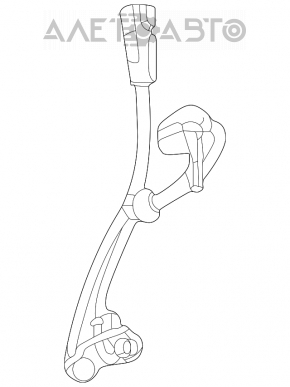 Senzor ABS spate dreapta Chevrolet Cruze 11-15 nou original OEM