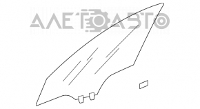 Geamul ușii din față stânga pentru Acura MDX 07-13