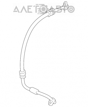 Трубка кондиционера компрессор-печка Acura MDX 07-13